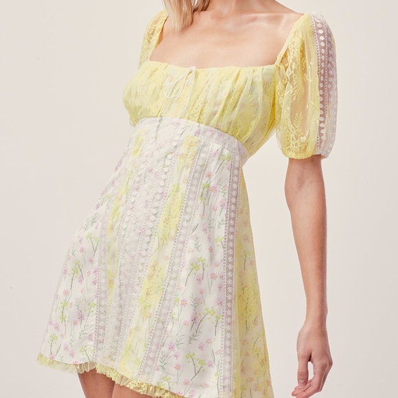 For Love And Lemons Dresses & Skirts - Limoncella Mini Dress from For Love & Lemons